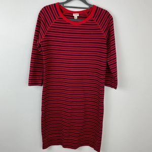 Merona, Striped sweatshirt dress.